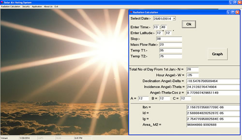 Solar Air Heating System Software
